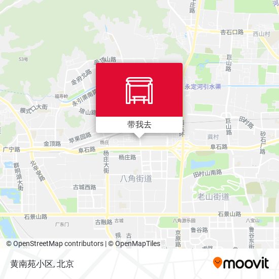黄南苑小区地图