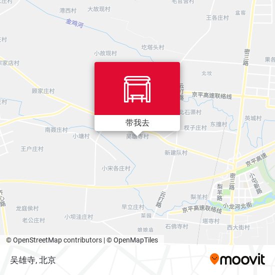 吴雄寺地图