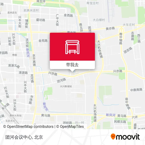 团河会议中心地图