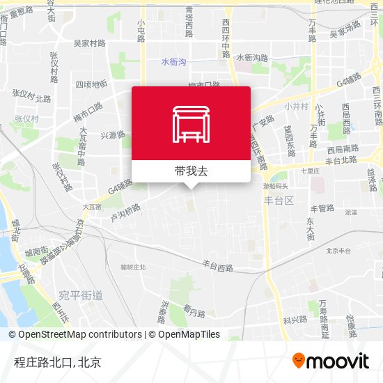程庄路北口地图