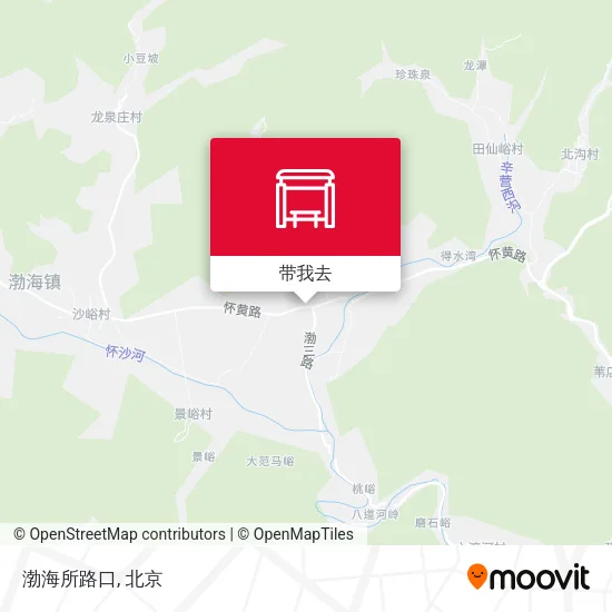 渤海所路口地图