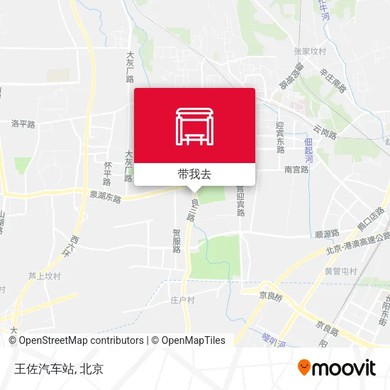 王佐汽车站地图