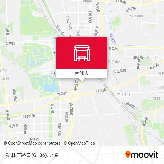 矿林庄路口(G106)地图