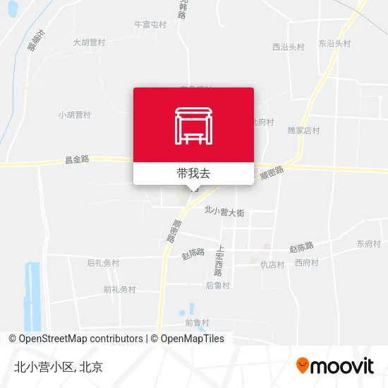 北小营小区地图