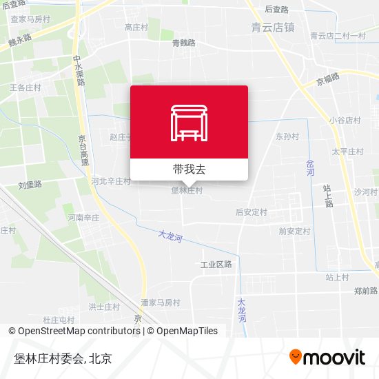 堡林庄村委会地图