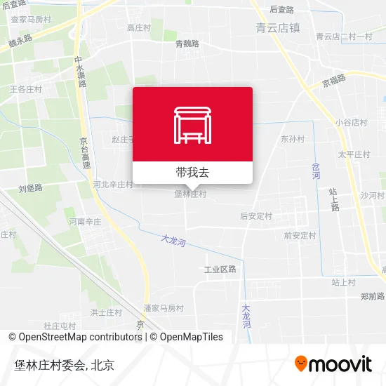 堡林庄村委会地图