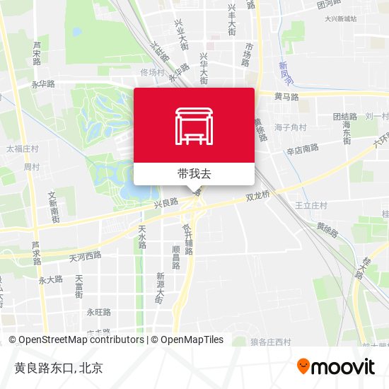 黄良路东口地图