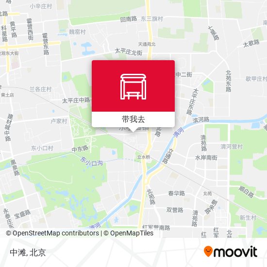 中滩地图