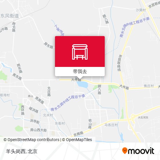 羊头岗西地图