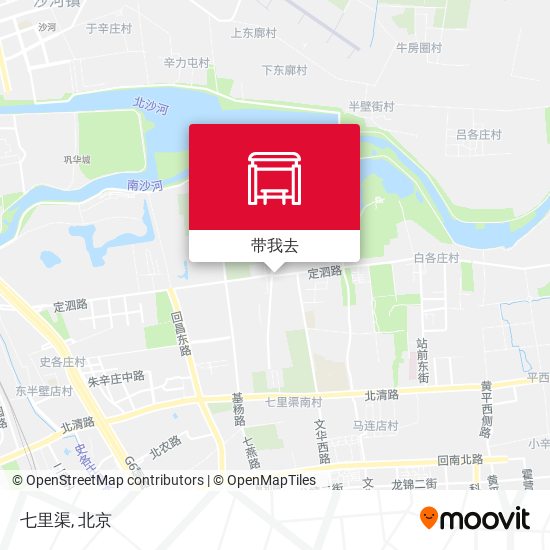 七里渠地图