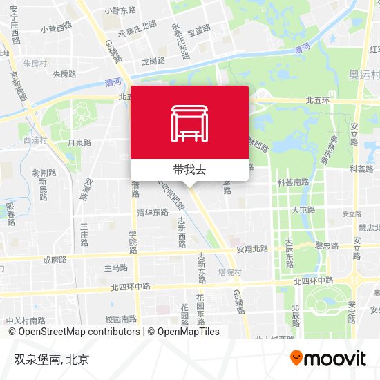 双泉堡南地图