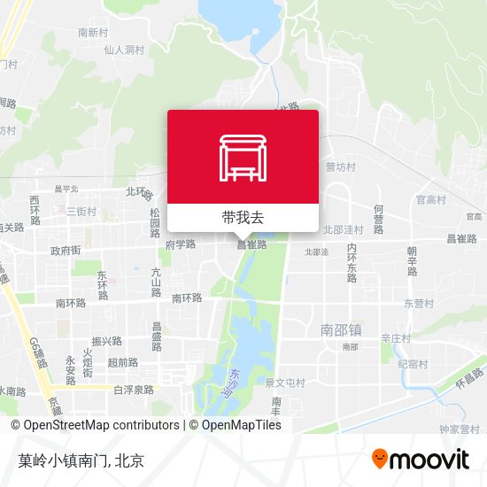 菓岭小镇南门地图