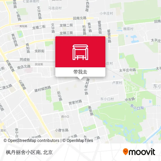 枫丹丽舍小区南地图