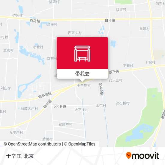 于辛庄地图