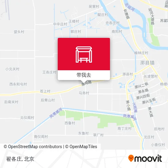 翟各庄地图