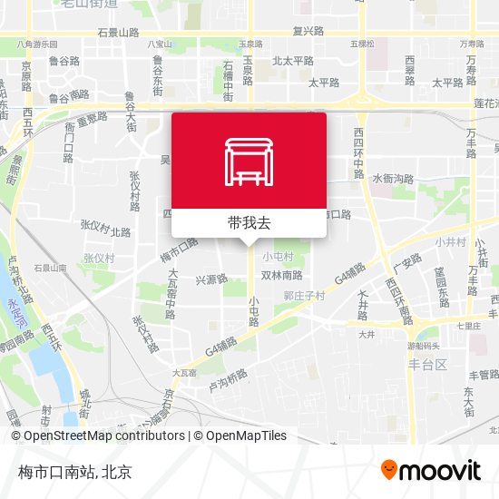 梅市口南站地图