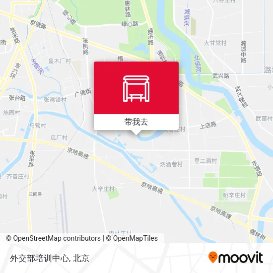 外交部培训中心地图