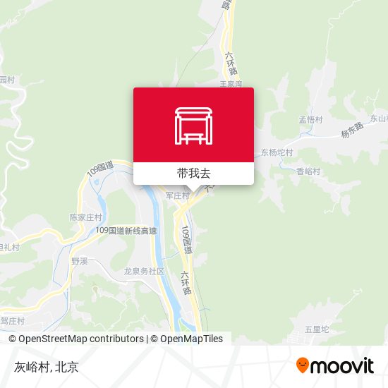 灰峪村地图