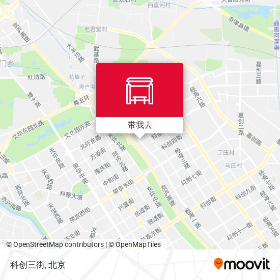 科创三街地图