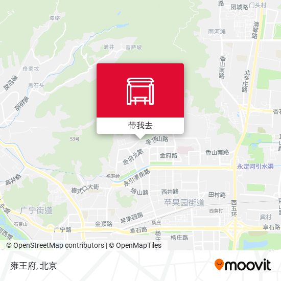 雍王府地图