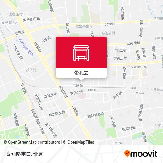 育知路南口地图