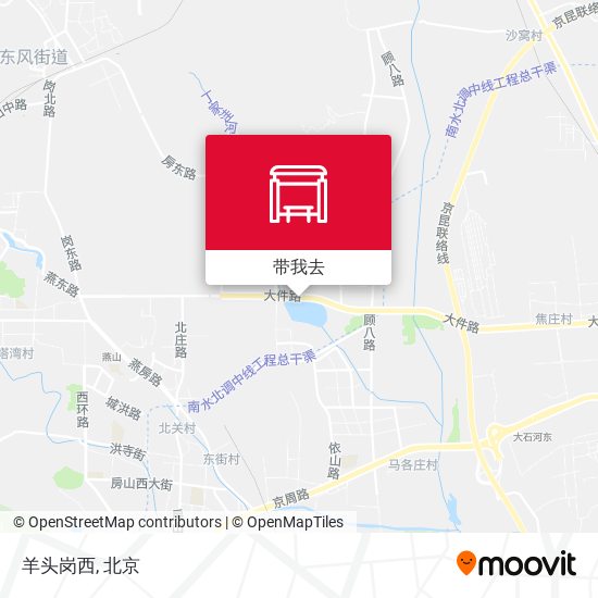 羊头岗西地图