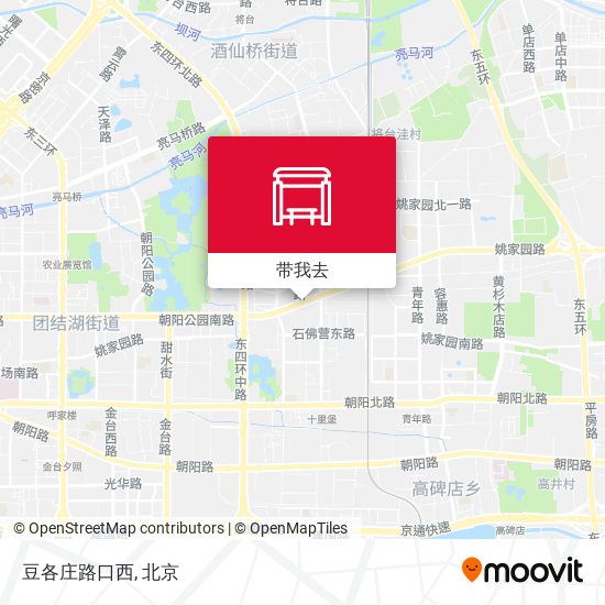豆各庄路口西地图