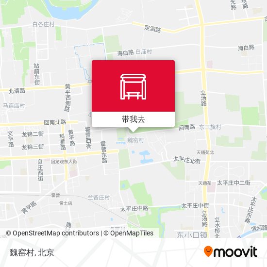魏窑村地图
