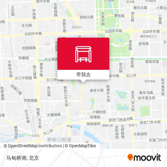 马甸桥南地图