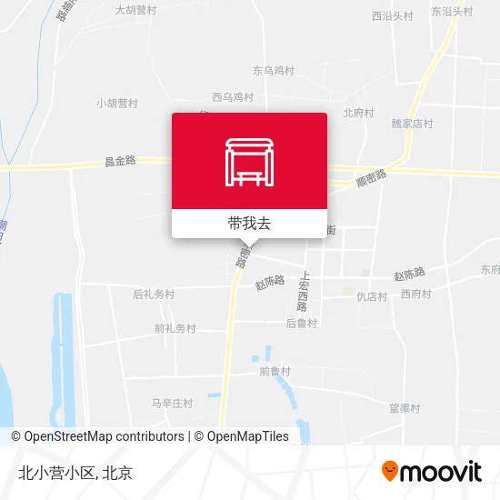 北小营小区地图