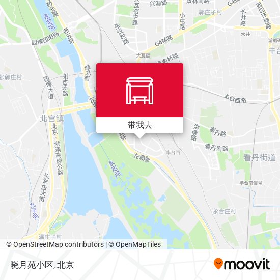 晓月苑小区地图