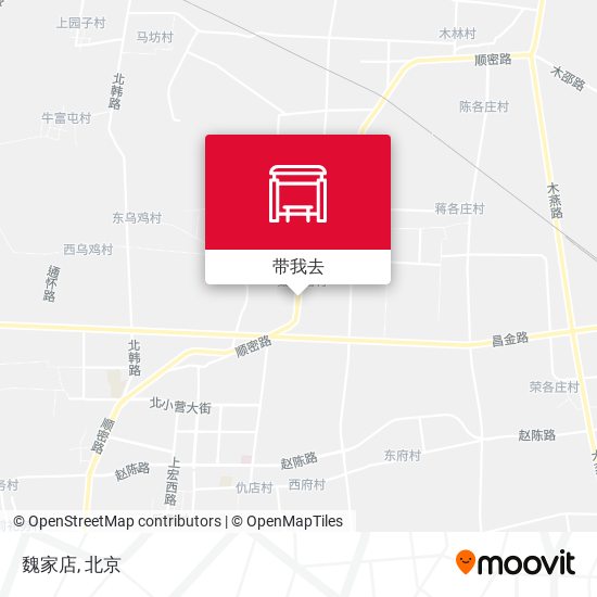 魏家店地图