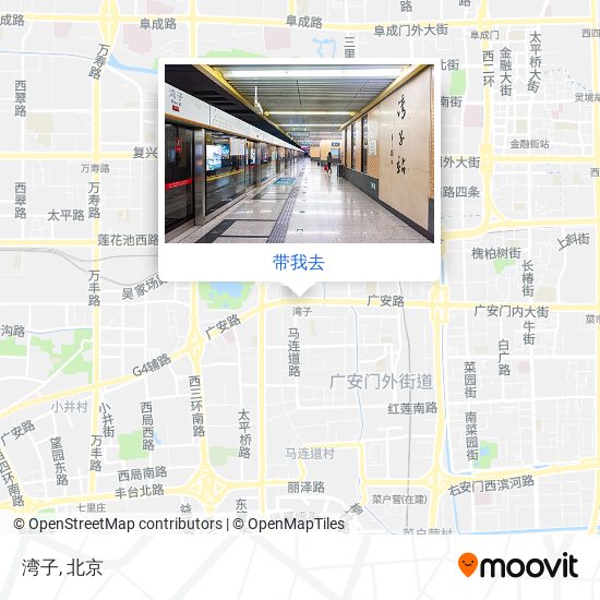 湾子地图