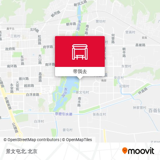 景文屯北地图