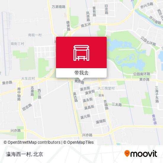 瀛海西一村地图
