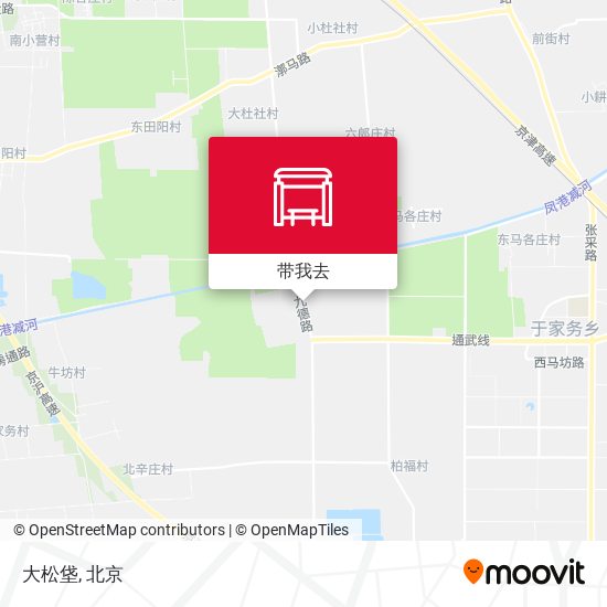 大松垡地图