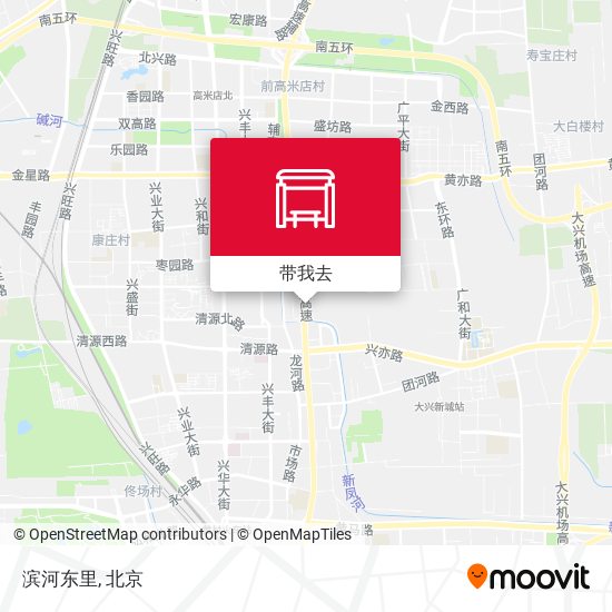 滨河东里地图