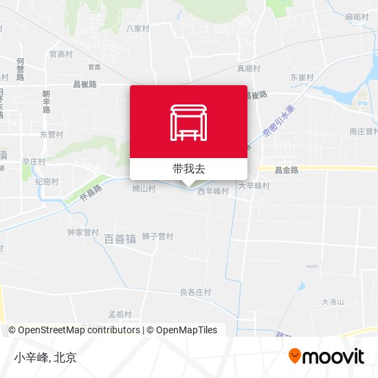 小辛峰地图