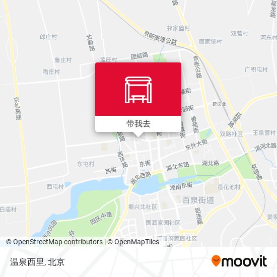 温泉西里地图