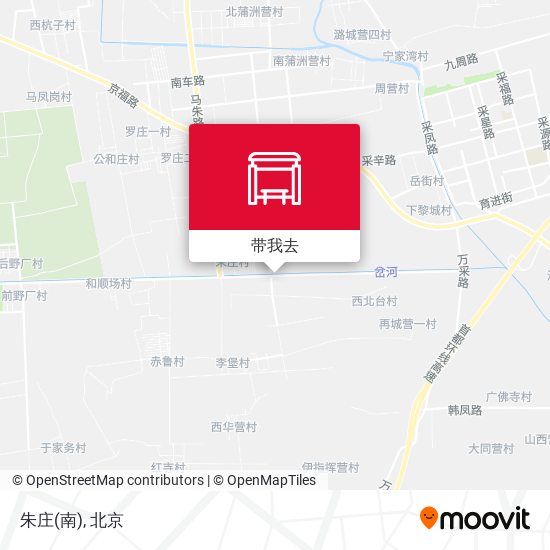 朱庄(南)地图