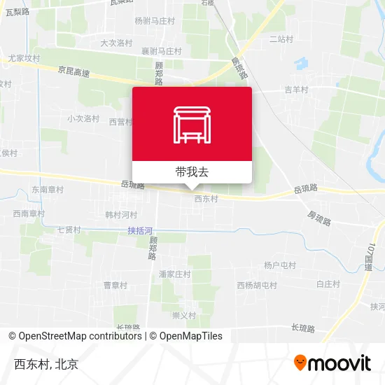 西东村地图