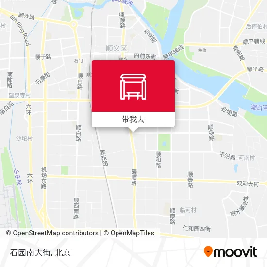 石园南大街地图