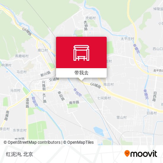 红泥沟地图