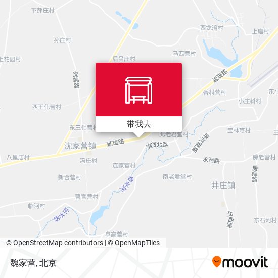 魏家营地图