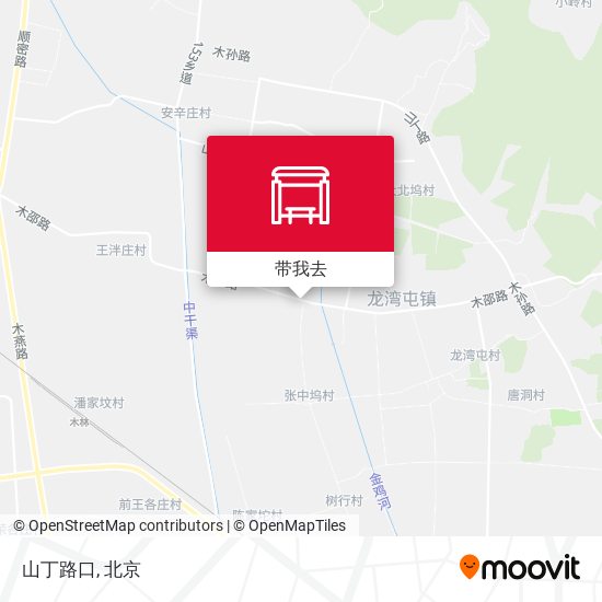 山丁路口地图