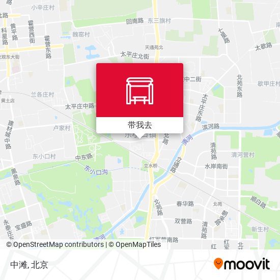中滩地图