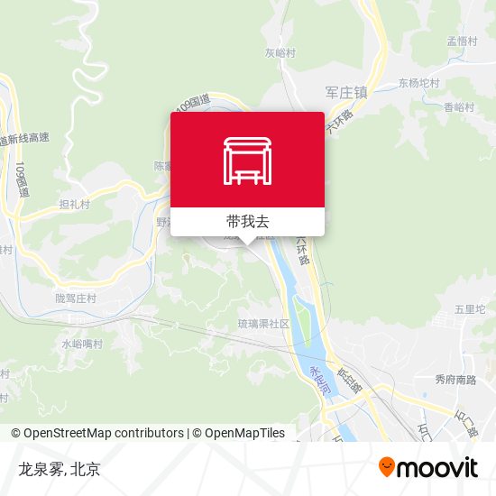 龙泉雾地图
