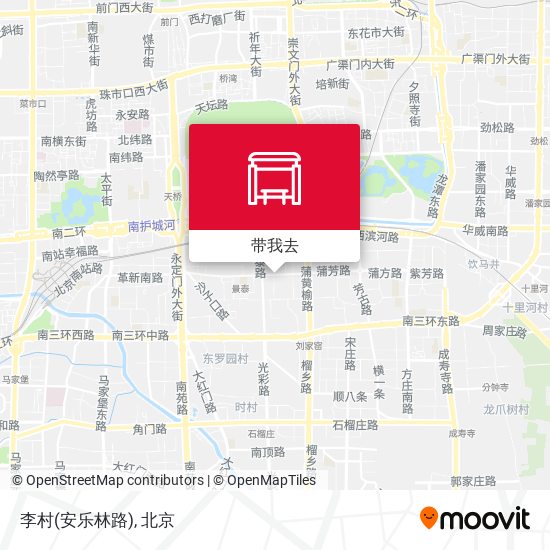 李村(安乐林路)地图