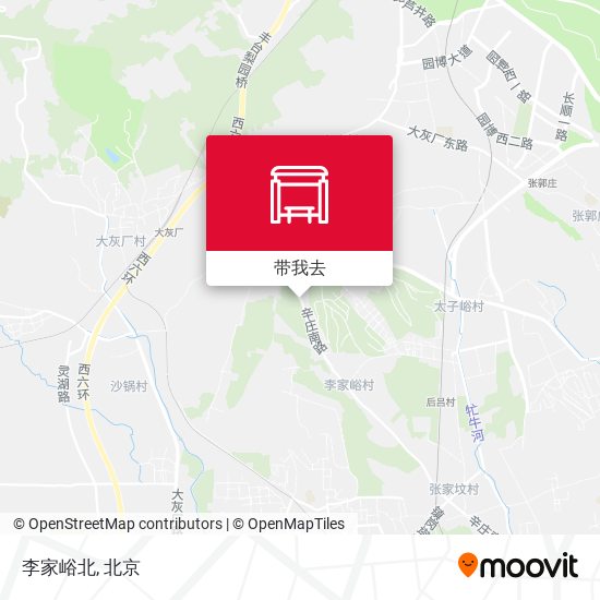 李家峪北地图
