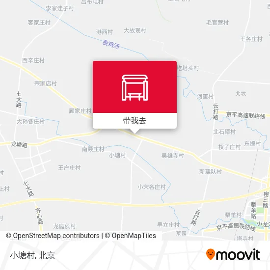 小塘村地图